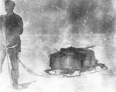 #10 - The Overloaded Sled Dragging Through Perfect Snow (Public domain)