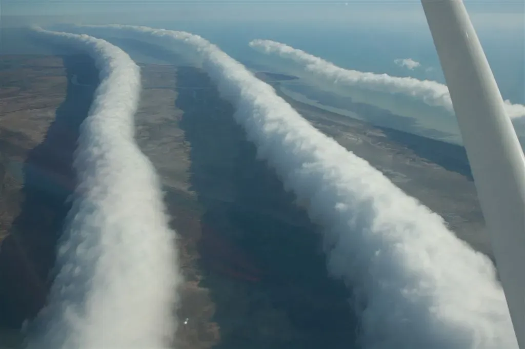 Morning Glory Clouds Rolling Across Australian Skies (Image Credits: Wikimedia)
