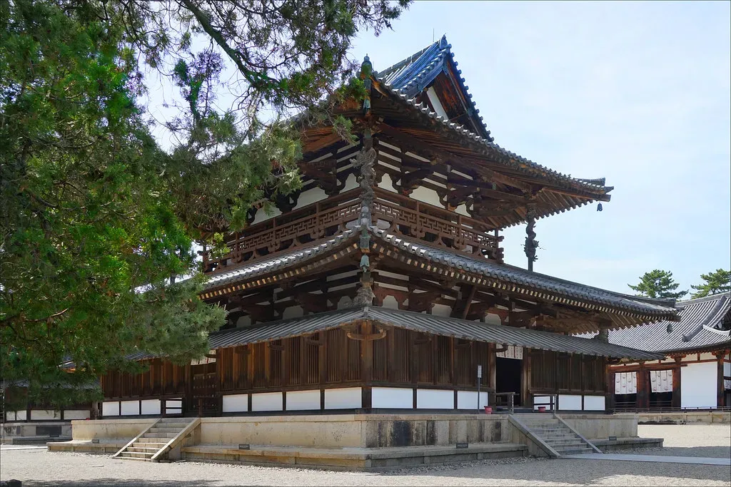 #3 - Horyu-ji Temple's 7th-Century Timber That Outlived Empires (dalbera, Flickr, CC BY 2.0)