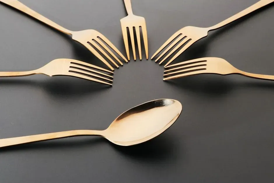 1. Cutlery: Forks, Spoons, And Even Knives (Image Credits: Pexels)