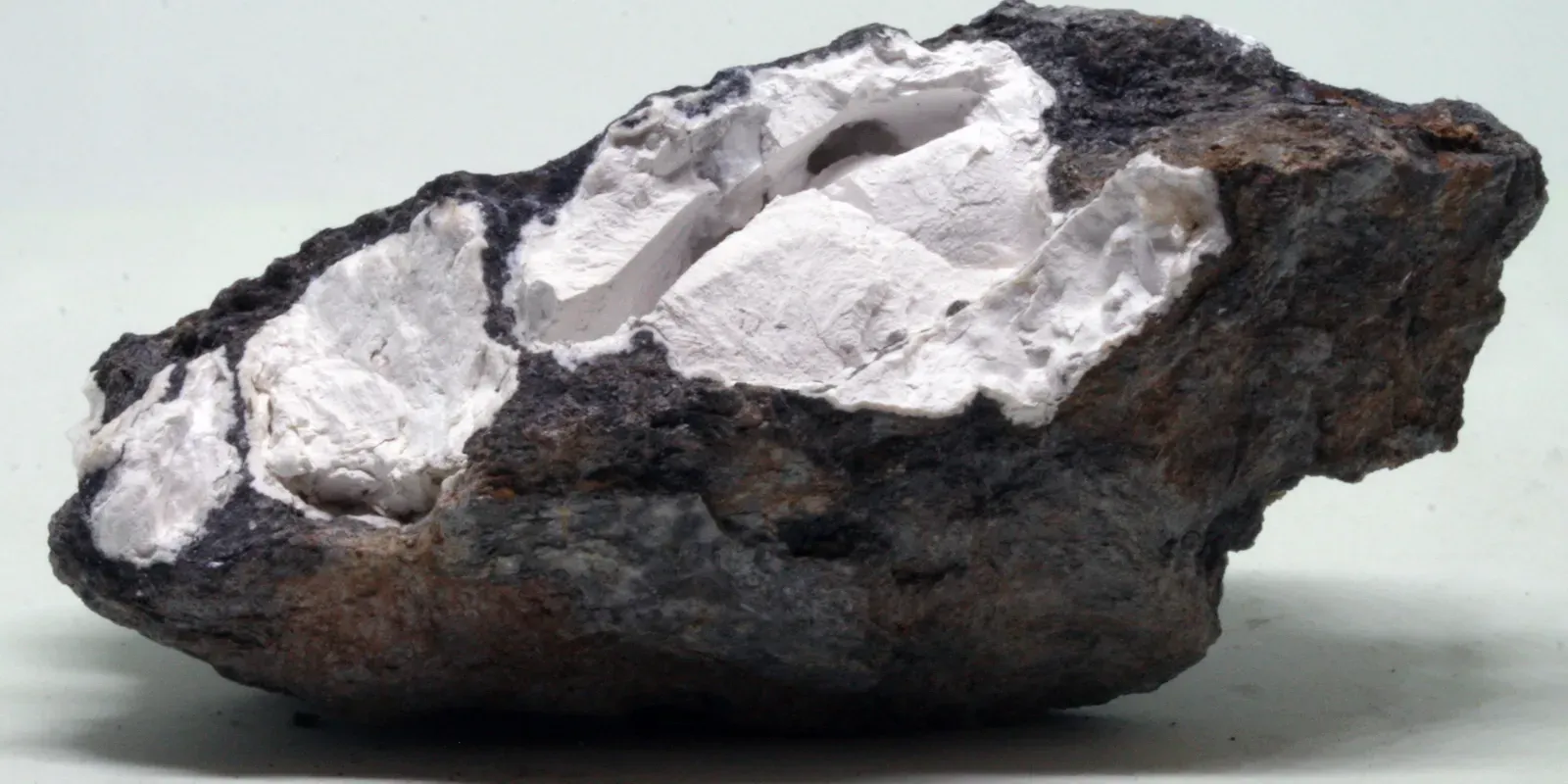 #8 - Huntite White (A Genuinely Rare Mineral) (By Bergminer, CC BY-SA 4.0)