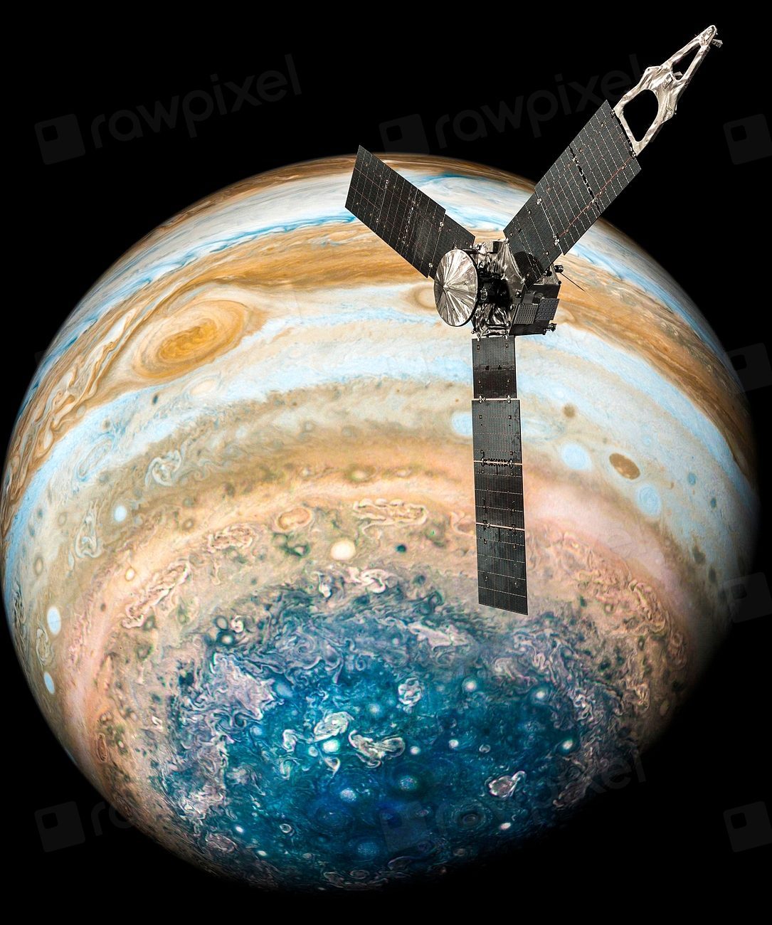 Jupiter’s Storms and the Future of Planetary Weather Science (Image Credits: Rawpixel)