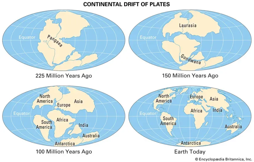 The Supercontinent Cycle: Earth Has Done This Before (Image Credits: Wikimedia)