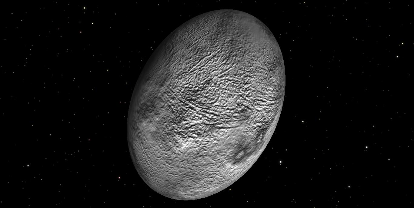 Haumea: The Rugby Ball World (Image Credits: Wikimedia)