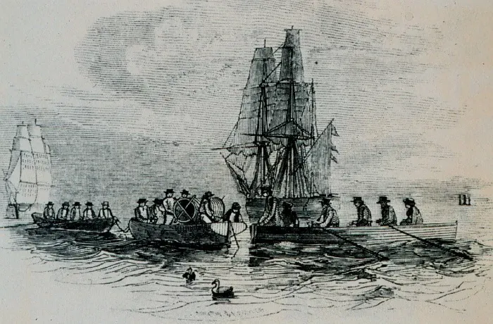 #26 - HMS Erebus (By Image ID: theb3770, Historic C&GS Collection
Location: South Atlantic Ocean
Photo Date: 1840Credit: NOAA Central Library, Public domain)