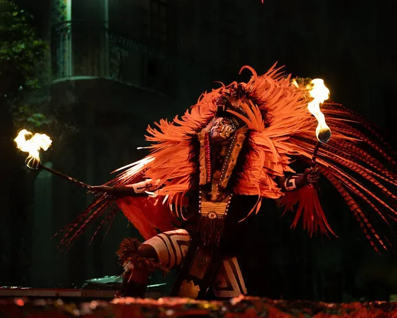 The Aztec New Fire Ceremony (Image Credits: Pexels)