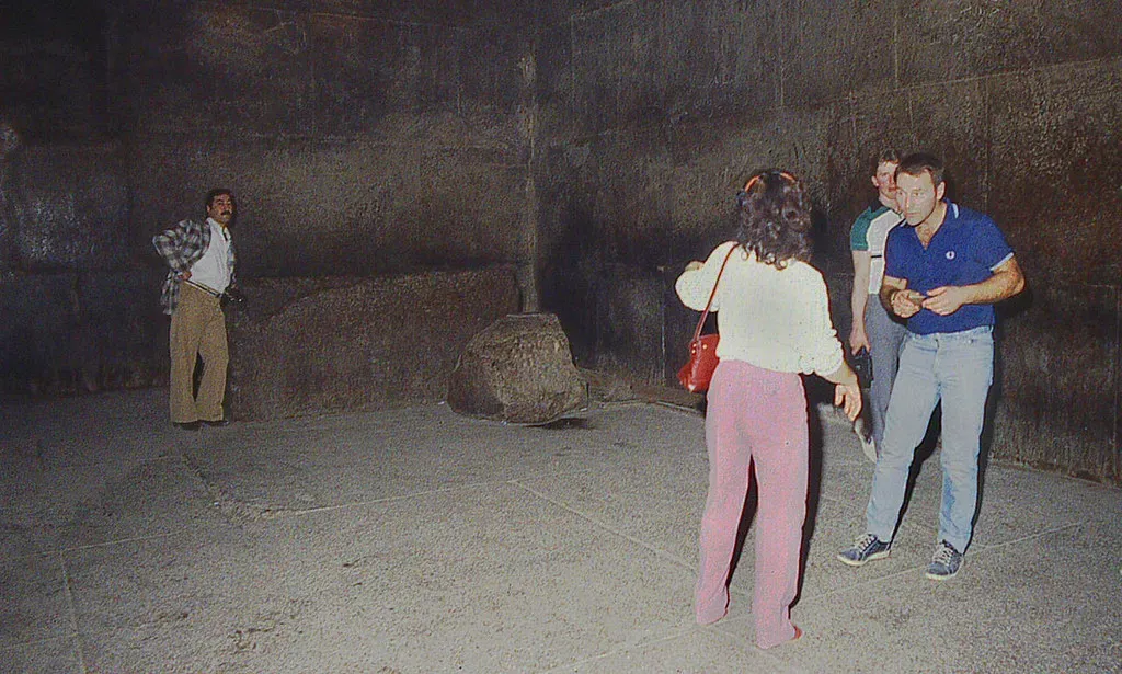 #1 - The So-Called "Unfinished" Chamber Under the Great Pyramid (M McBey, Flickr, CC BY 2.0)