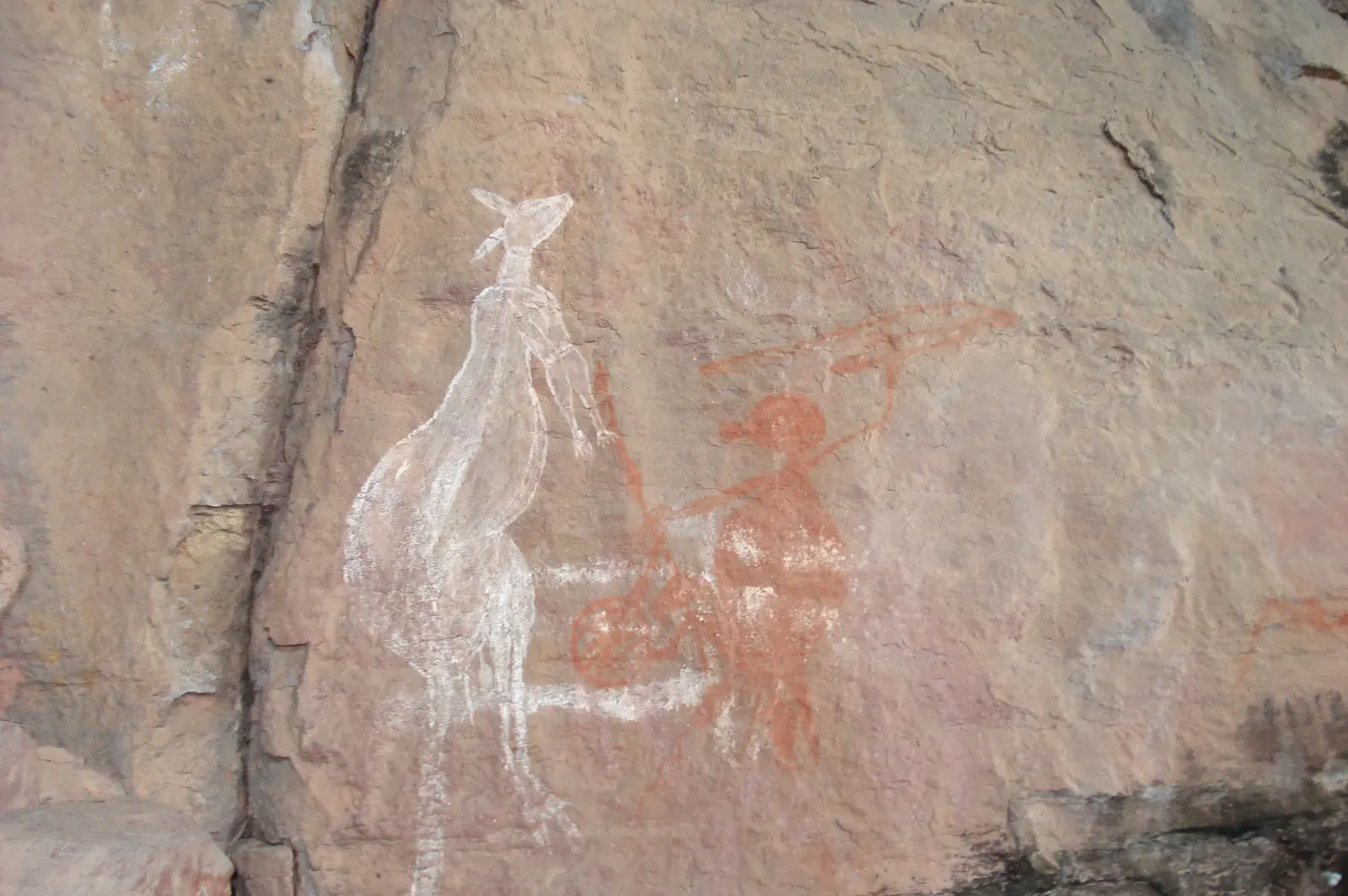 #9 - The Diprotodon Riddle: Australia's Giant Wombat in Ancient Art (By AwOiSoAk KaOsIoWa, CC BY-SA 3.0)