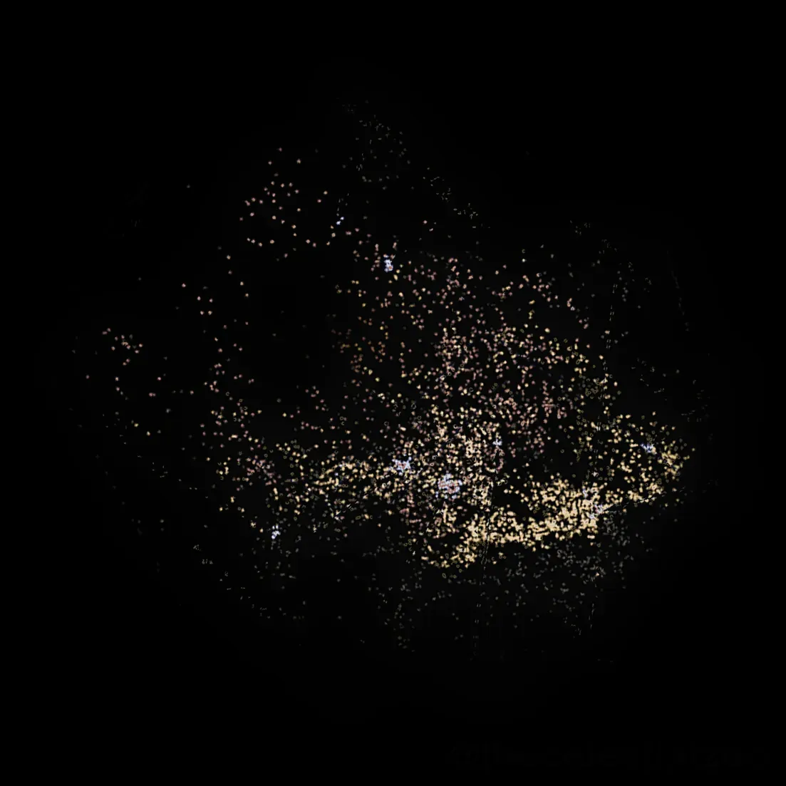 4. Dark, Empty Cosmic Voids Are Colder Than Most Galaxies (By Pablo Carlos Budassi, CC BY-SA 4.0)
