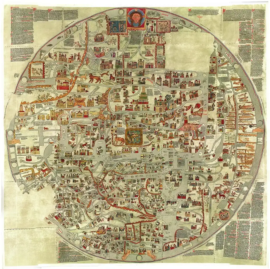 #19 - The Ebstorf Map's Vanished Original (Image Credits: Flickr)