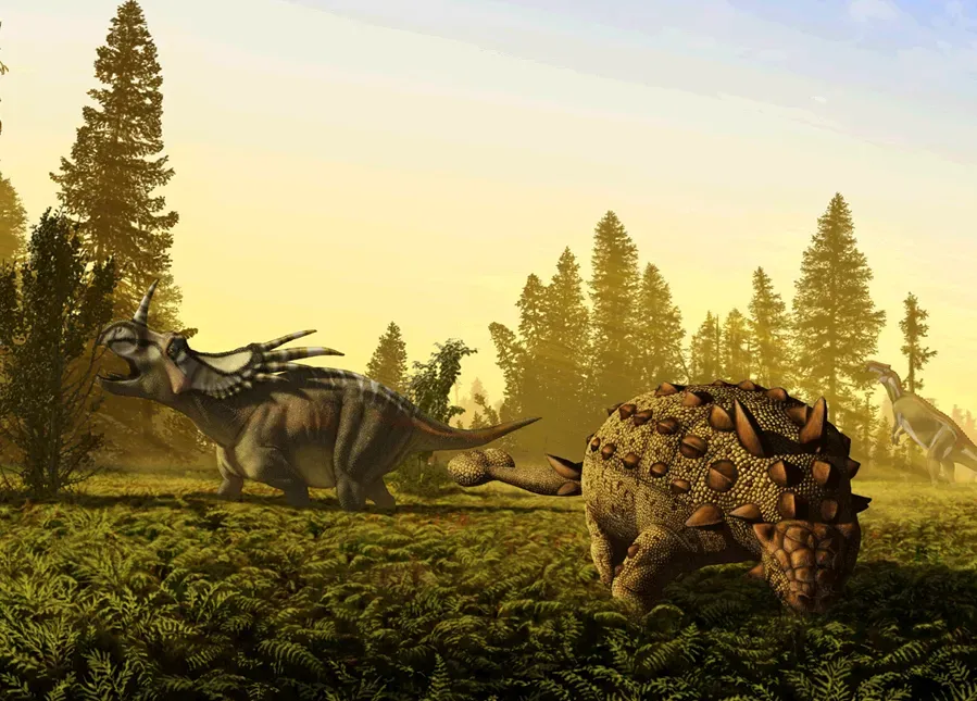 How You Might Reimagine the Final Days of the Dinosaurs (By J.T. Csotonyi, CC BY 2.5)