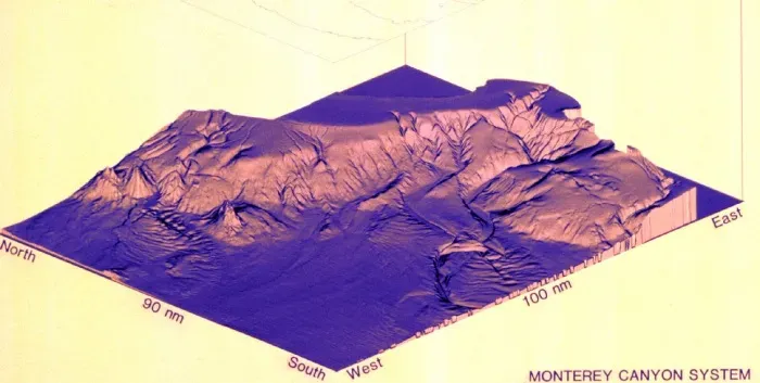 #3 Submarine Canyons Carved into Continental Margins (Public domain)
