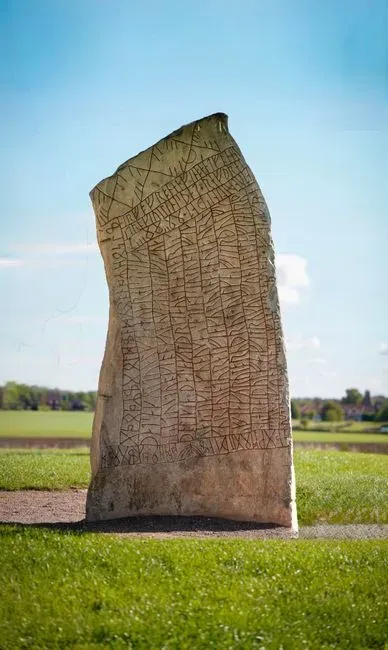 #9 - The Viking "Runestone" Carved With a Modern Steel Chisel (Image Credits: Pexels)