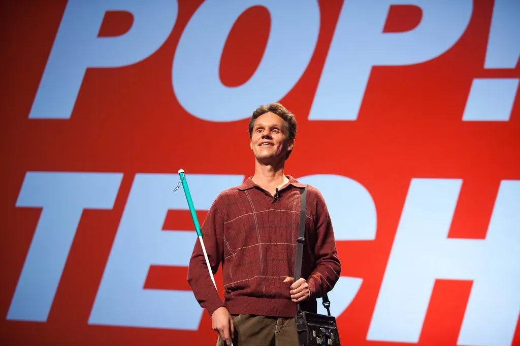 1. Daniel Kish: The Real-Life Batman Who Sees With Sound (Image Credits: Flickr)