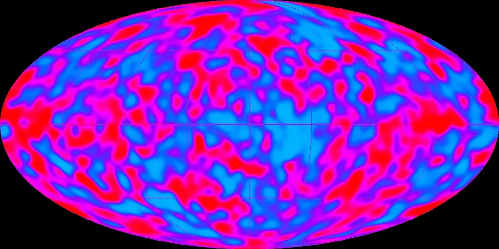 Reading the Temperature Map of Baby Universe (Image Credits: Wikimedia)