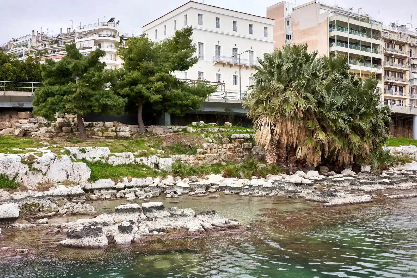 #4 - Piraeus & Phaleron Bay, Greece: Athens' War Harbours Now Tucked Behind New Land (By George E. Koronaios, CC BY-SA 4.0)
