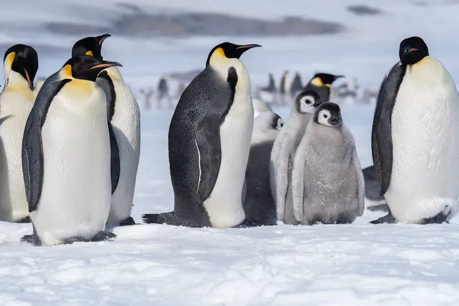 Emperor Penguins: Strength in Numbers Against Antarctic Fury (Image Credits: Pexels)