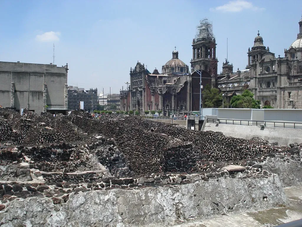 #2 The Aztec Templo Mayor Under Mexico City’s Cathedral (one_dead_president, Flickr, CC BY-SA 2.0)
