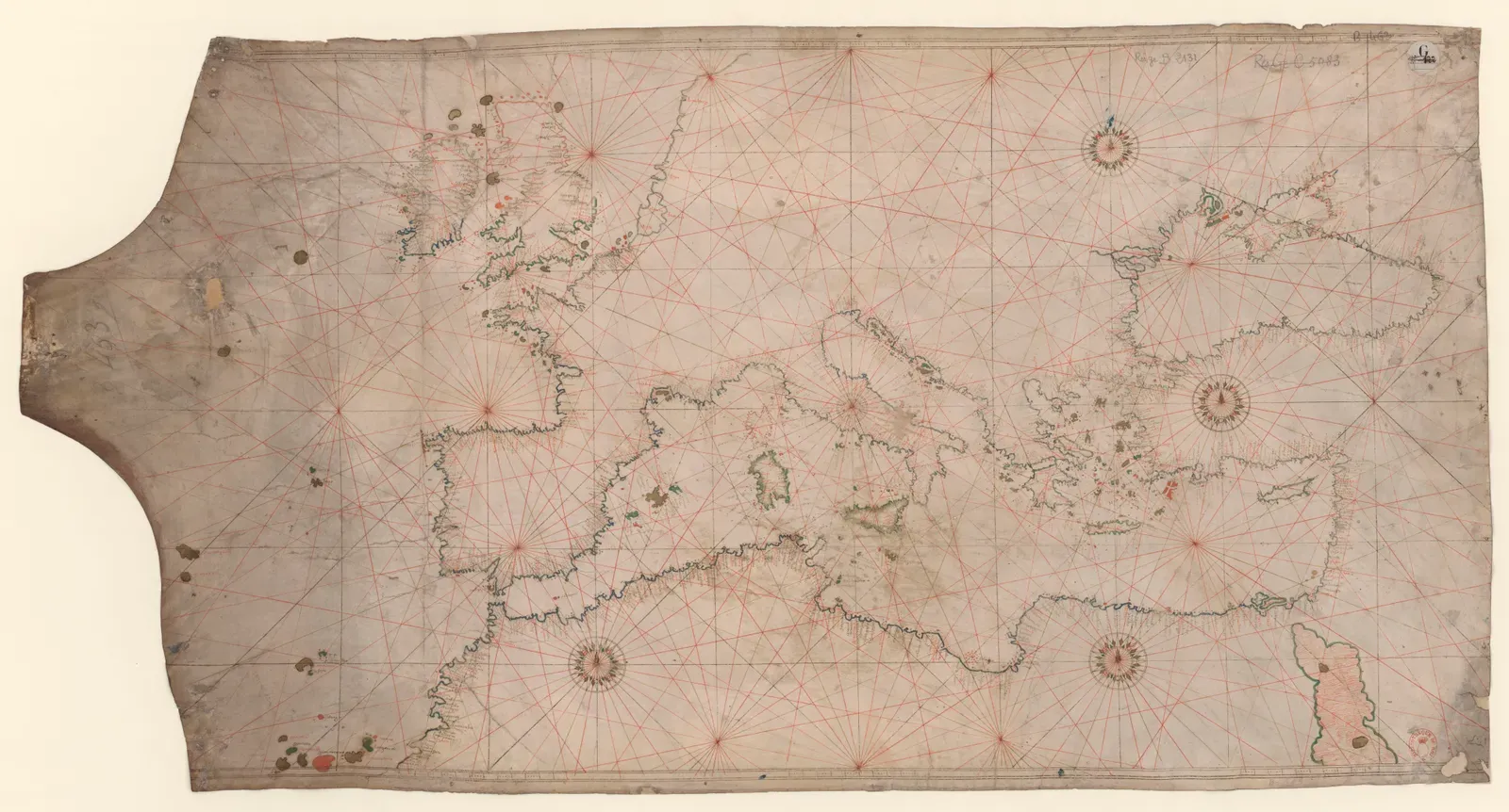 #17 - Portolan Charts and a Precision Nobody Can Fully Explain (This file comes from Gallica Digital Library and is available under the digital ID btv1b530648940, Public domain)