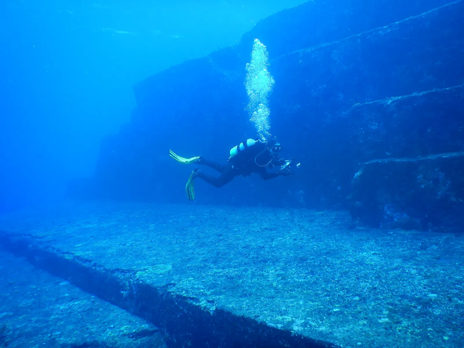 #6 - The Submerged Foundations at Yonaguni, Japan (By Melkov, CC0)