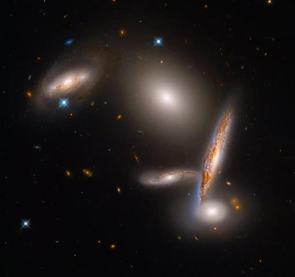 Why Galaxies Get Pulled Together Locally but Pushed Apart Globally (NASA Hubble, Flickr, CC BY 2.0)