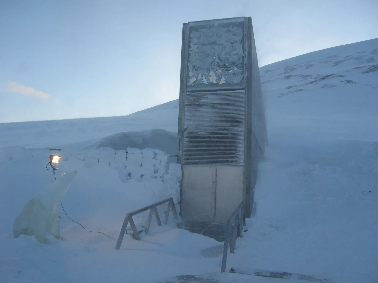 The Svalbard Global Seed Vault: Insurance Policy in a Frozen Mountain (Image Credits: Wikimedia)