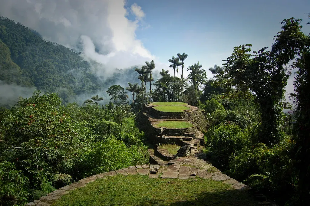 The Tairona: Stone Terraces in the Colombian Jungle (Image Credits: Flickr)
