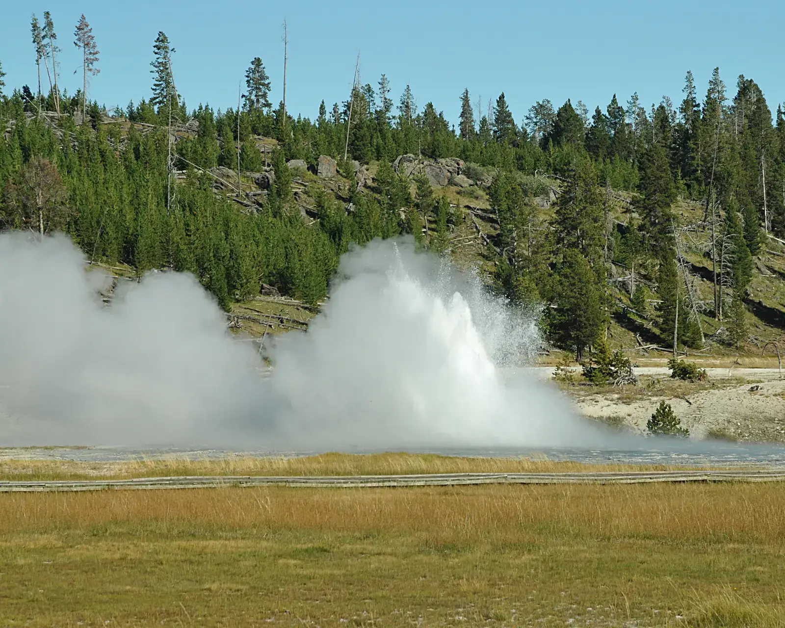 2. Yellowstone National Park – A Restless Supervolcano Under Your Feet (By G. Edward Johnson, CC BY 3.0)
