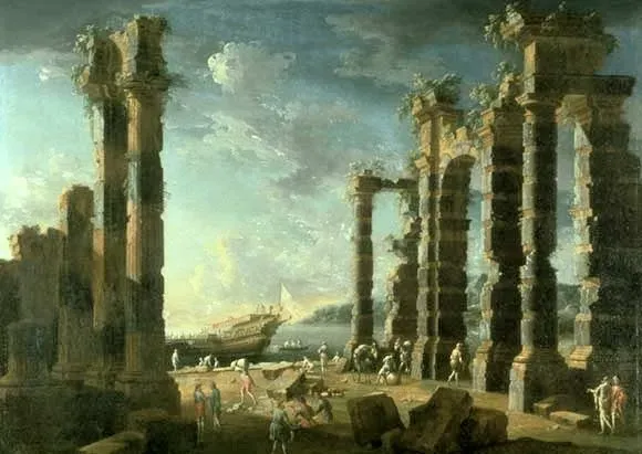 #8 - Ostia, the Port That Kept Rome Fed (Lowe Art Museum, Public domain)