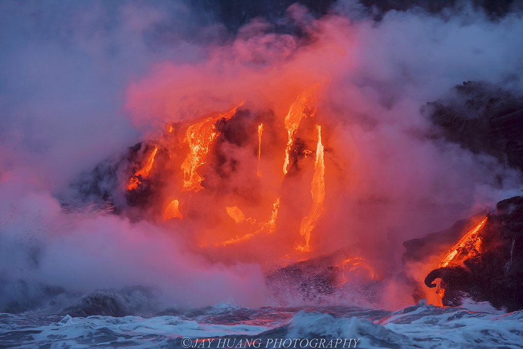 The Dangerous Beauty of Lava Deltas (Image Credits: Flickr)