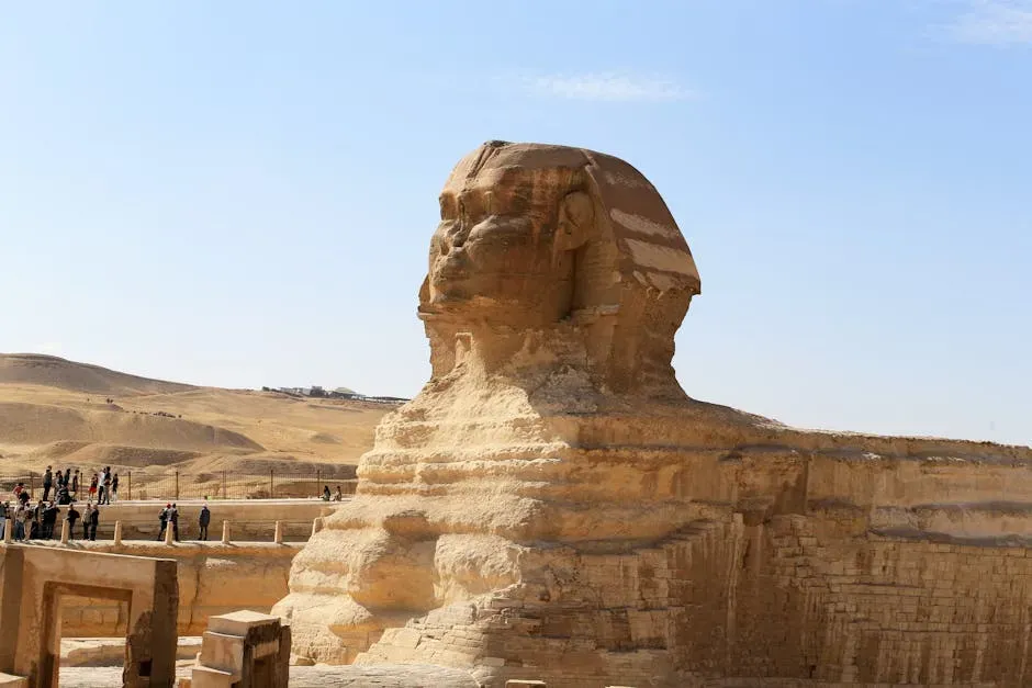 1. The Central Void Directly Beneath the Sphinx’s Chest (Image Credits: Pexels)