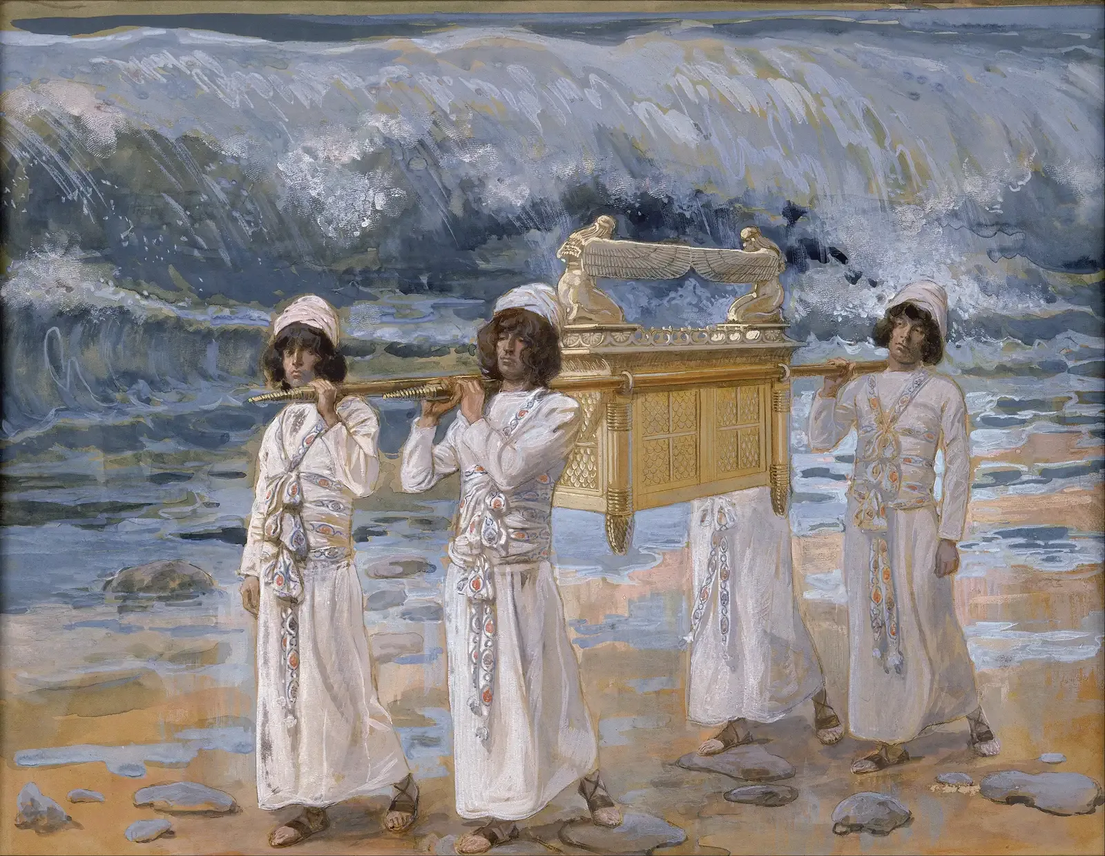 A Symbolic Transformation: The Ark as Sacred Memory, Not an Object (uQH7Qb69qGDv3Q at Google Cultural Institute maximum zoom level, Public domain)
