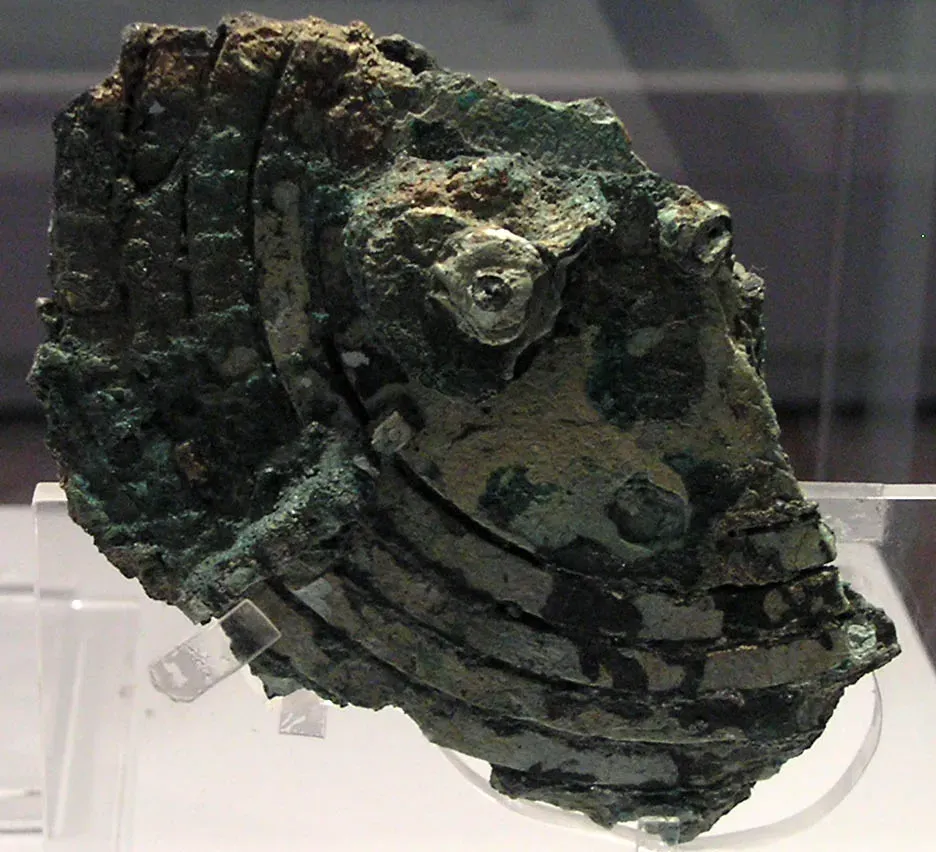 #7 - The Antikythera Mechanism's Flaws Suggest It Wasn't the Precision Device Everyone Assumed (No machine-readable source provided. Own work assumed (based on copyright claims)., CC BY 2.5)
