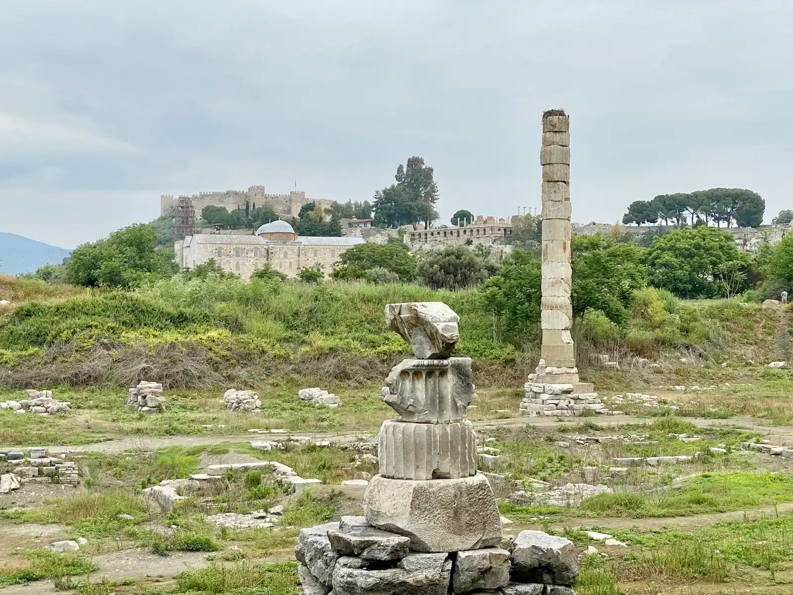 #9 - The Temple of Artemis: A Monument Built on Marsh (Ruins of the Temple of Artemis at Ephesus, Selcuk, Turkiye, CC BY-SA 2.0)