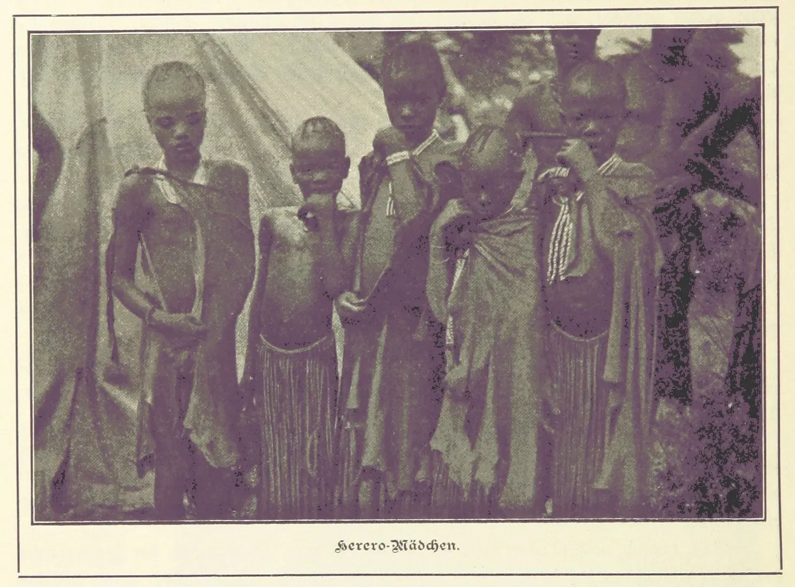 The Herero and Nama Genocide in German Southwest Africa (This file is from the Mechanical Curator collection, a set of over 1 million images scanned from out-of-copyright books and released to Flickr Commons by the British Library.
View image on Flickr View all images from book View catalogue entry for book., Public domain)