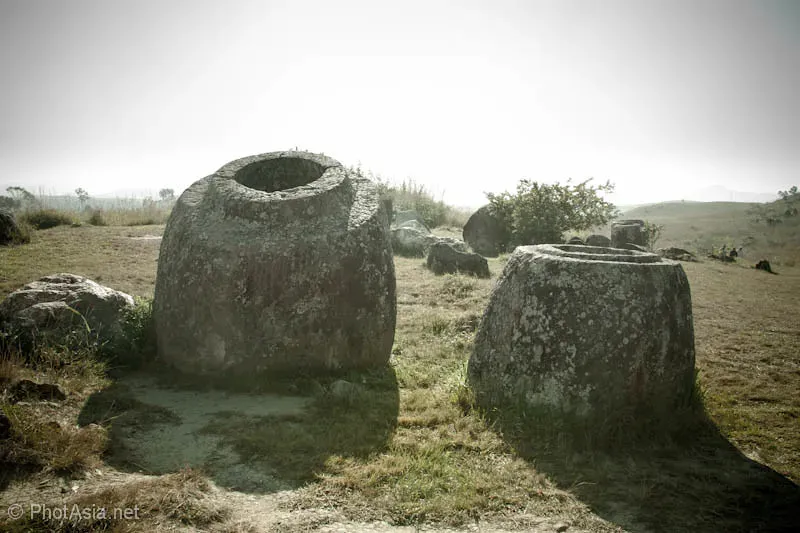 Plain of Jars, Laos: Massive Stone Vessels with a Murky Origin Story (Photasia, Flickr, CC BY 2.0)