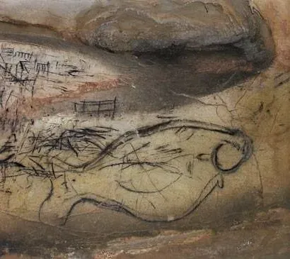 #5 Cueva de la Pileta, Spain – A Farmer Chasing Bats And Guano (By José Bullón Giménez, CC BY-SA 4.0)