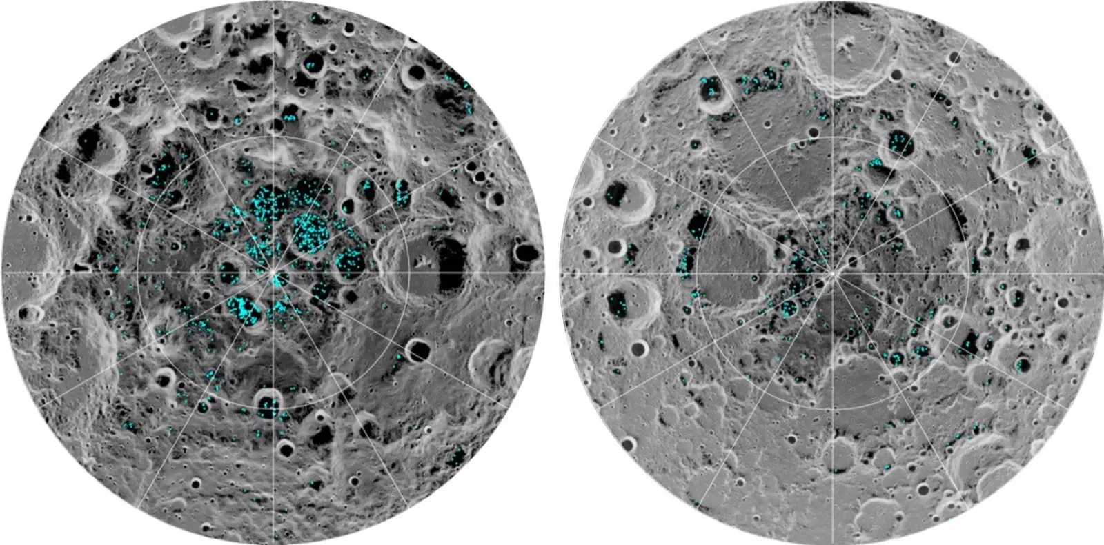Hidden Water and Ice: The Moon’s Surprising Reservoirs (By NASA, Public domain)