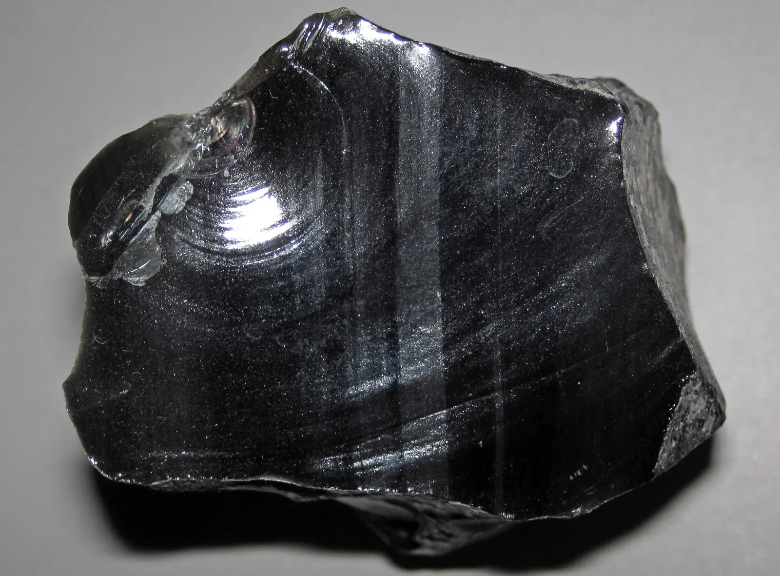 #13 - Man-Made "Obsidian" Glass That Fools Even Trained Eyes (By James St. John, CC BY 2.0)