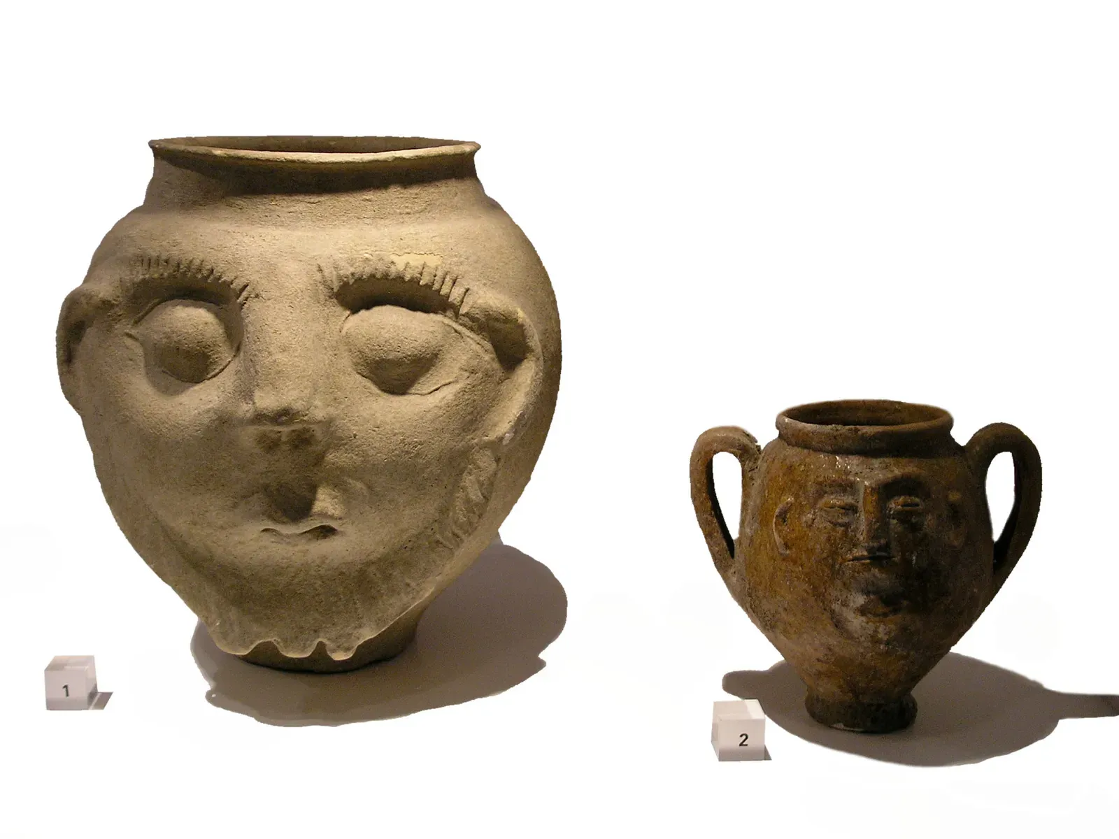 #8 - Anthropomorphic "Face Pots" (By Gryffindor, CC BY-SA 3.0)