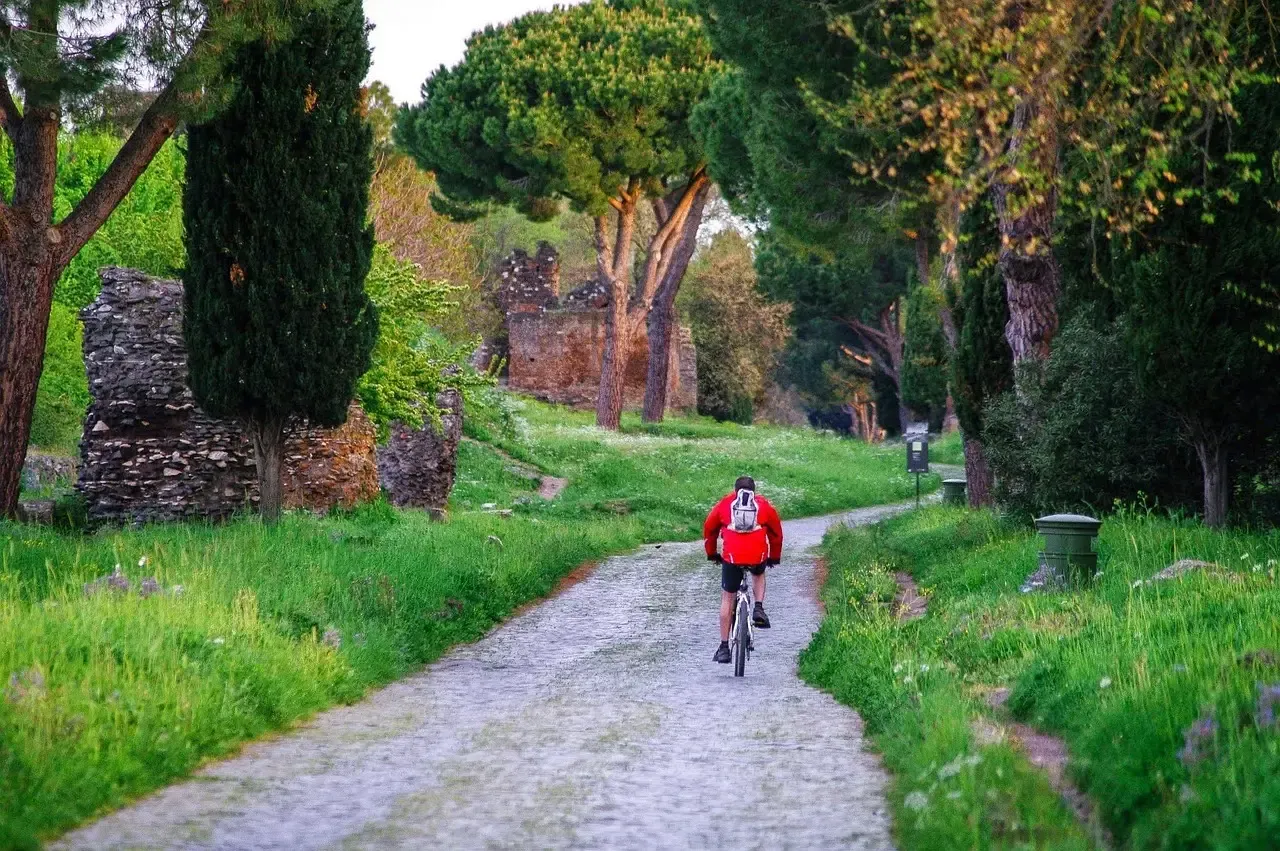 #13 - The Via Appia (Italy): Rome's "Queen of Roads" That Still Shames CAD (Image Credits: Pixabay)