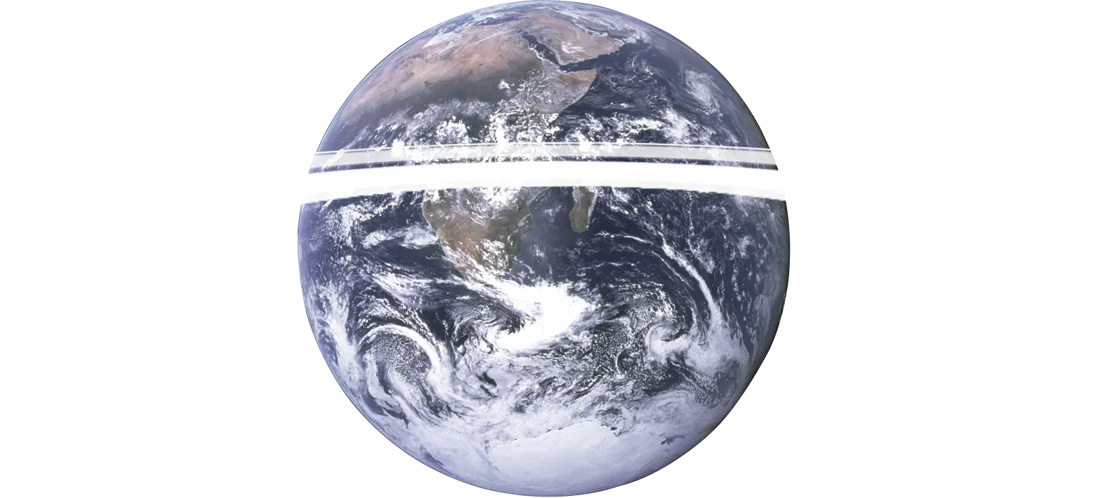 How Would a Ring Form Around Earth Today? (By NASA (composite image by Jcpag2012), Public domain)