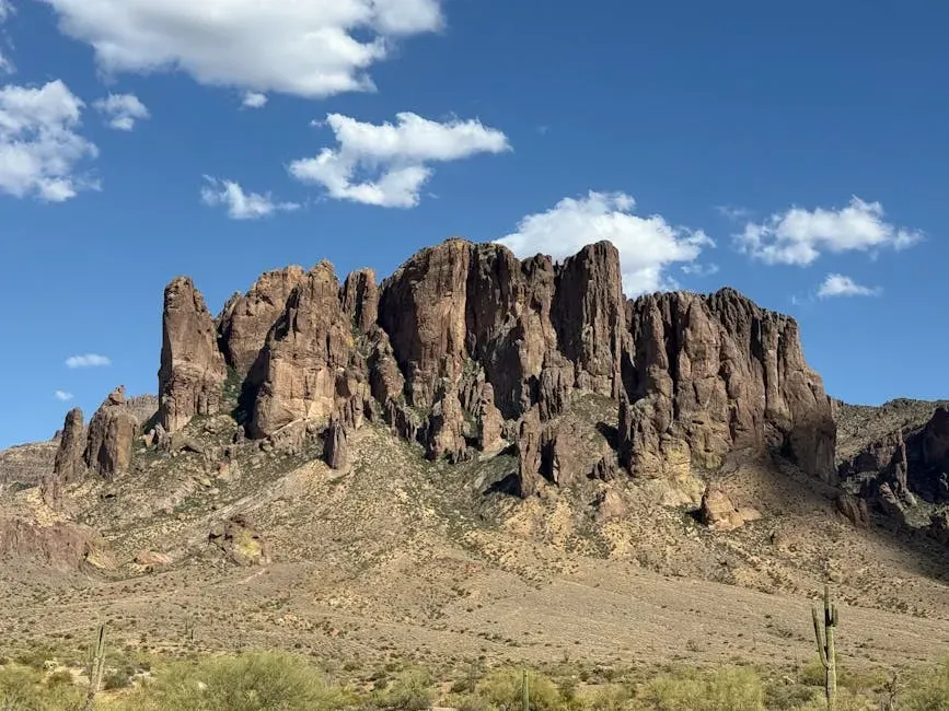 8. The Lost Dutchman’s Mine in Arizona’s Superstition Mountains (Image Credits: Pexels)