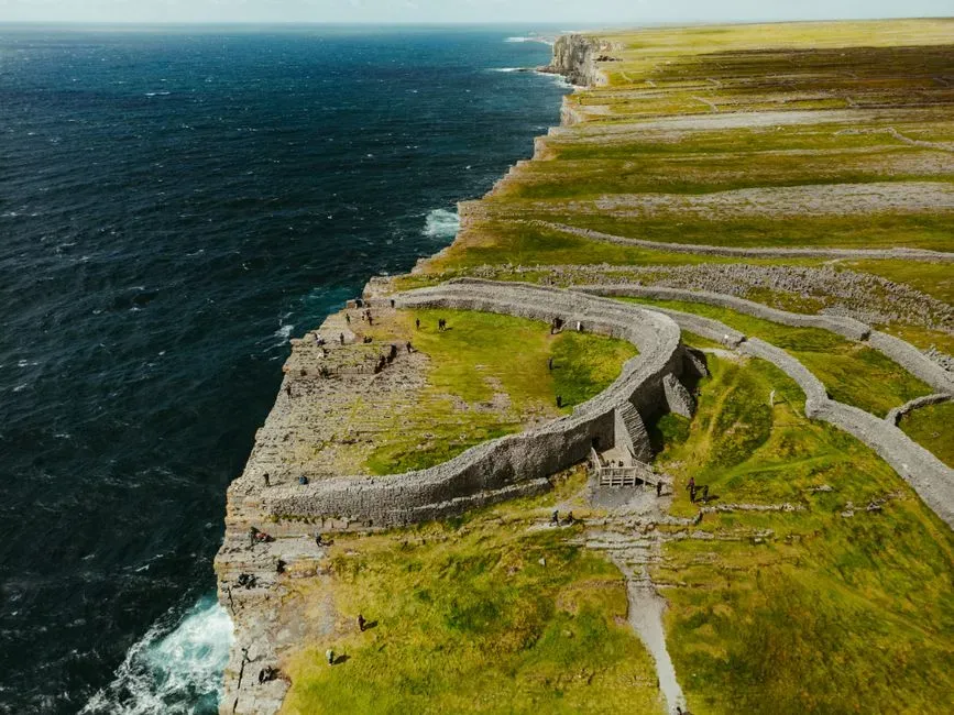 #11 - The Massive Dry-Stone Fort of Dún Aonghasa, Ireland (Image Credits: Pexels)