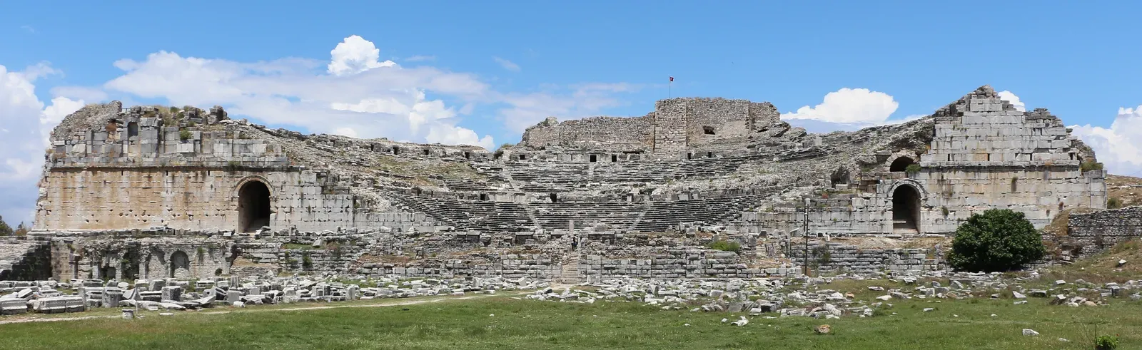 #9 - Miletus, Turkey: Once on the Sea, Now Buried in a River Delta (By Bernard Gagnon, CC BY-SA 3.0)
