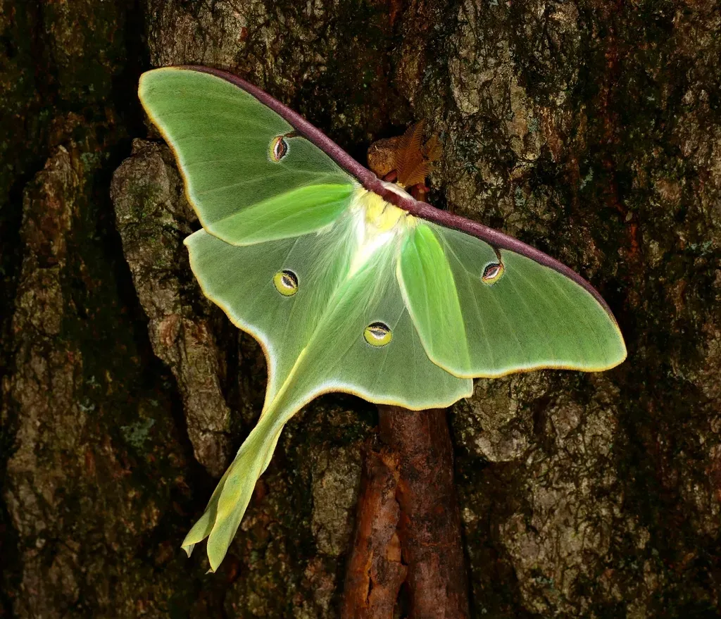 The Science Behind the Glow: What a Luna Moth Actually Is (Image Credits: Rawpixel)