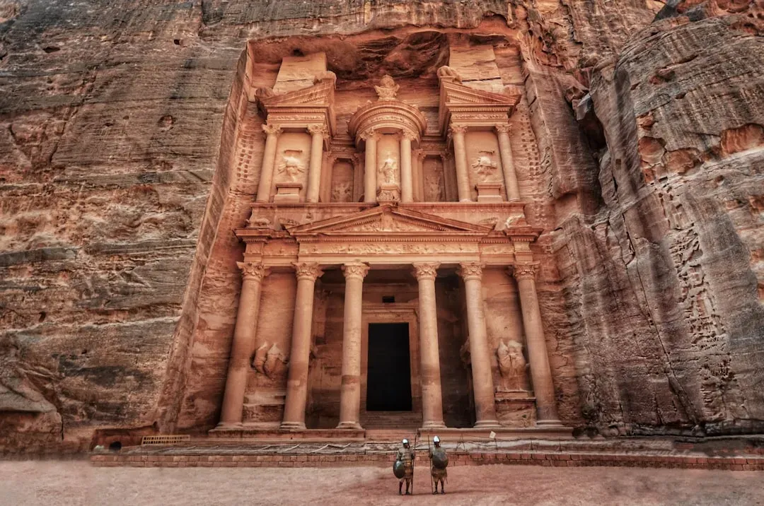Petra: The Rose City Hidden in Jordanian Rock (Image Credits: Unsplash)