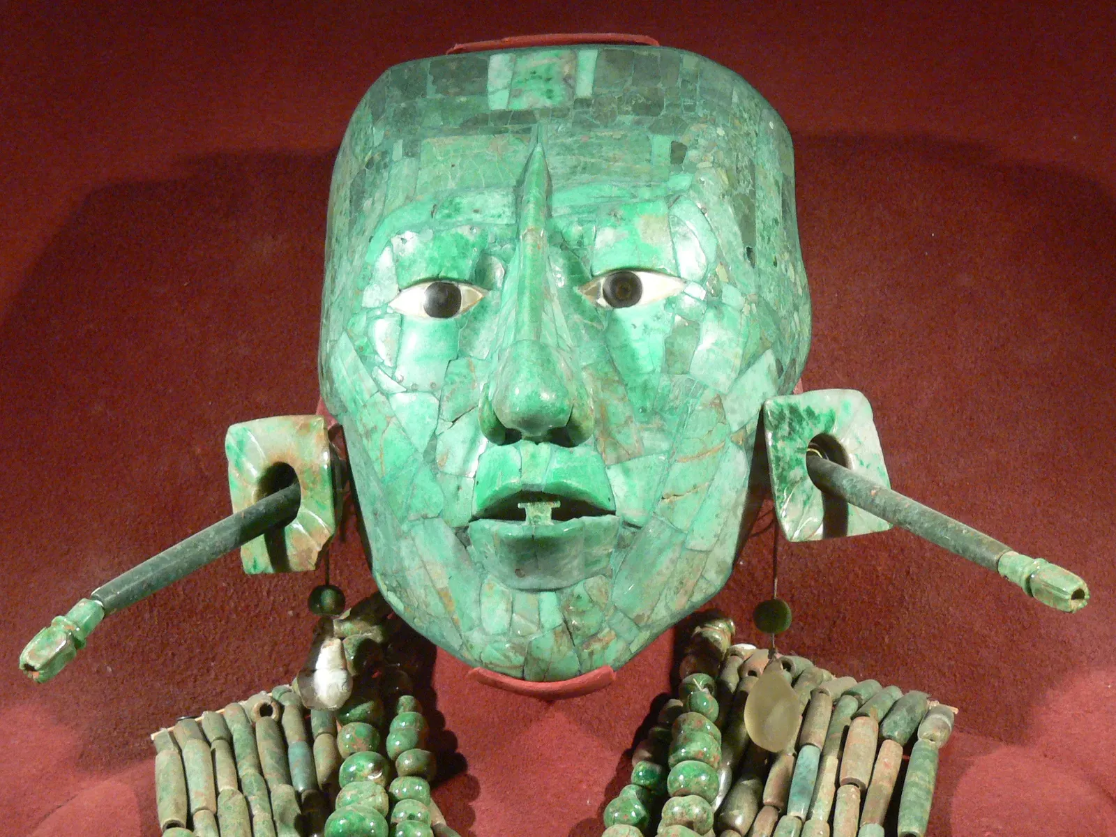 #6 - A Lost Maya King's Death Mask Just Resurfaced in the Jungle (By Wolfgang Sauber, CC BY-SA 3.0)