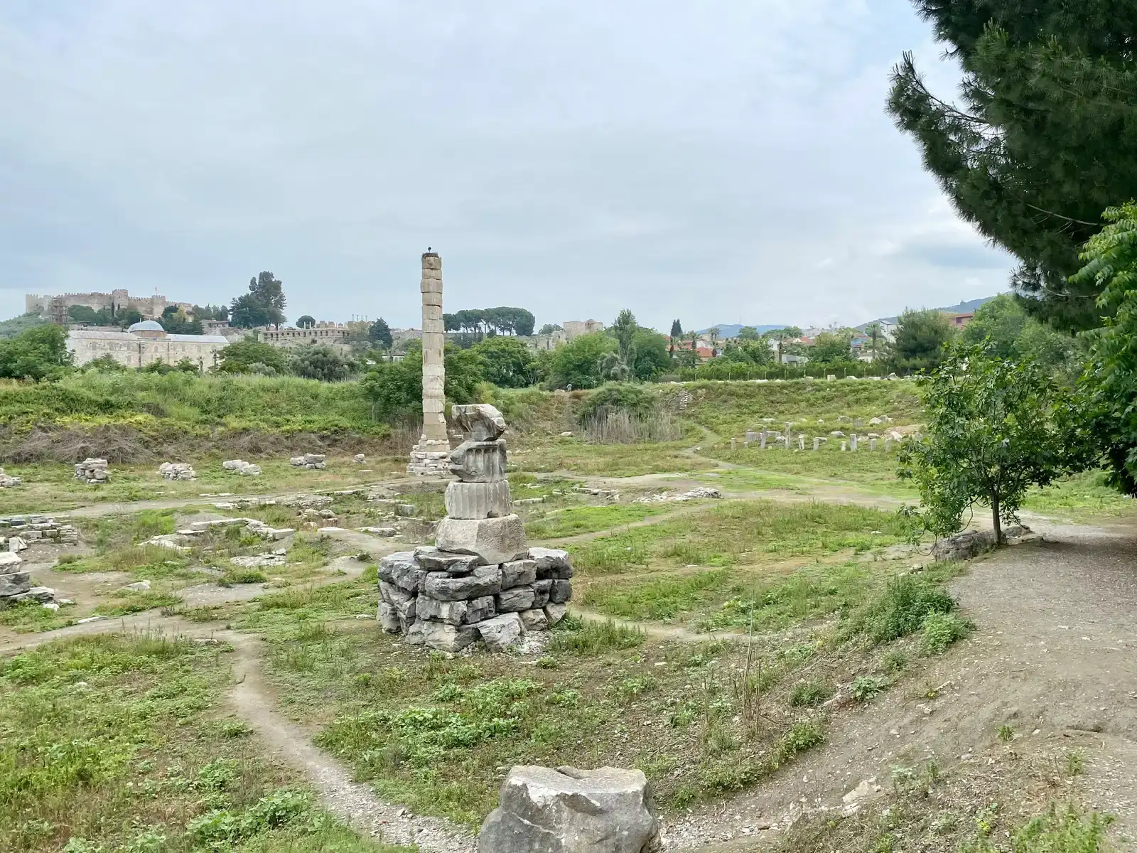 #15 The Vanished Relics of the Temple of Artemis at Ephesus (Ruins of the Temple of Artemis at Ephesus, Selcuk, Turkiye, CC BY-SA 2.0)