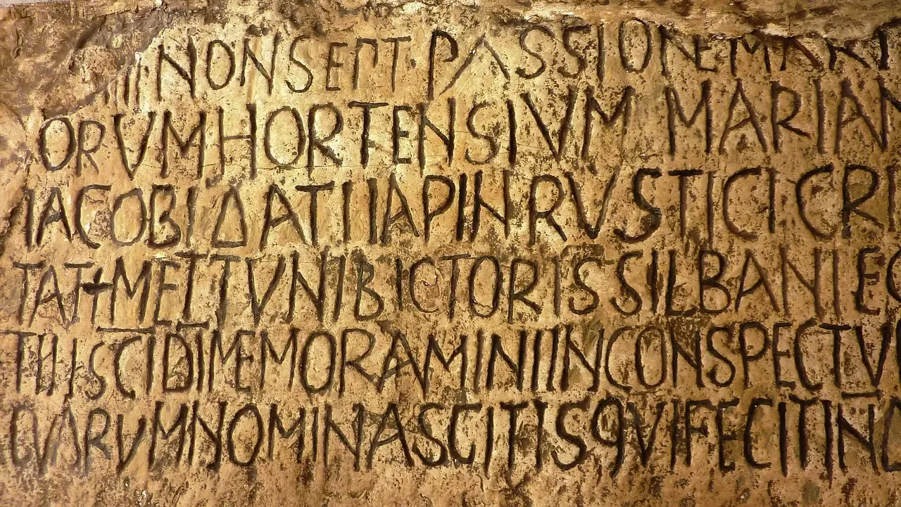 #8 - Biblical Inscriptions Retro-Labeled as "Israel" and "Jordan" (Image Credits: Pixabay)